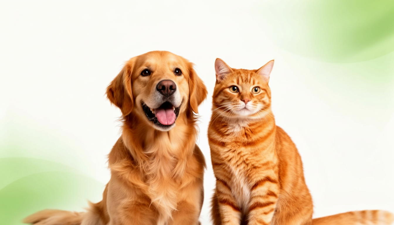 Perros y gatos felices y saludables con suplemento nutricional Foodplement en Uruguay